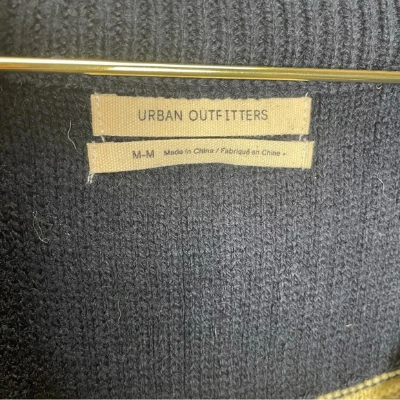 Urban Outfitters UO Isla Fair Isle Button Front Sweater Dress - Picture 6 of 9